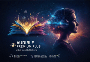 Audible Premium Plus: $0.99/mo for the First 3 Months + $20 Audible Credit