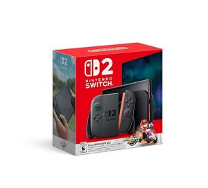 Nintendo Switch 2 + Mario Kart World Bundle – $449.99