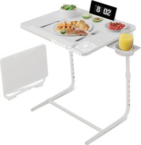 Adjustable TV Tray Folding Dinner – $14.98