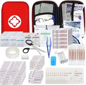 Compact 275-Piece Tactical First Aid Survival Kit – $9.85