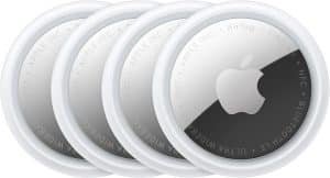 Image of four airtags