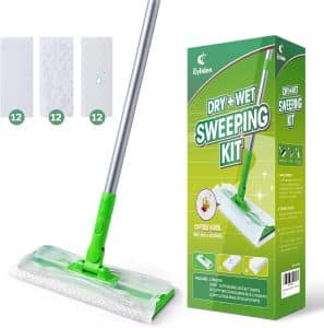Sweeper Mop with 36 Refills (3 Types) – $10.99
