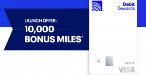 New United Debit Rewards Card: 10,000 Bonus Miles for $500 Spend