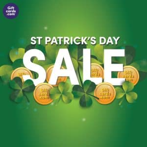Giftcards.com St. Patrick's Day Sale (3/11 to 3/17/26)