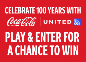 Win Flights, Miles, Free Rent + More With Coca-Cola x United Promo!