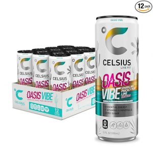 image of 12 pack of celsius drinks