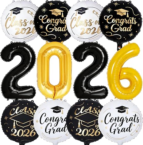 Image of 2026 grad baloons